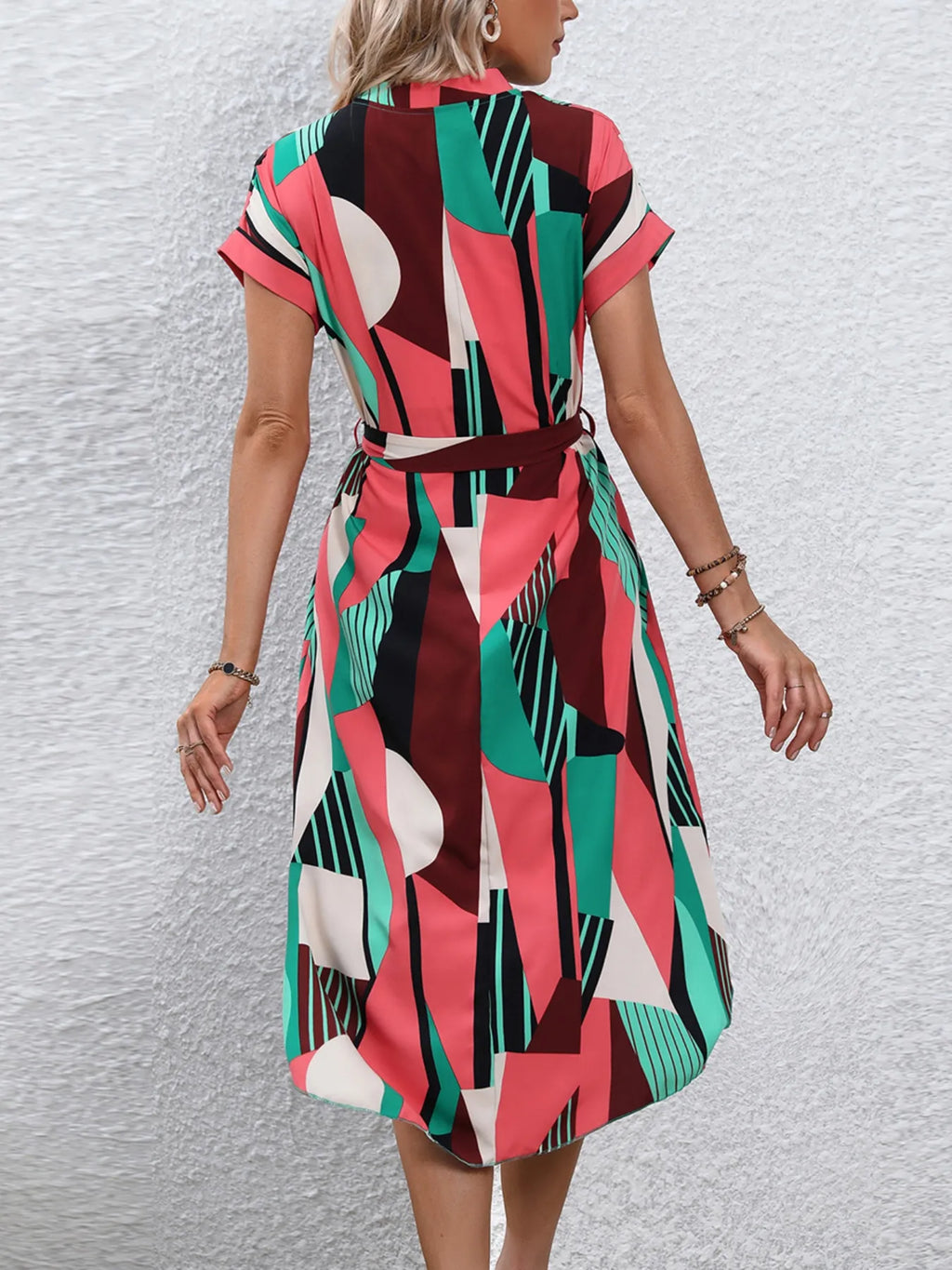 Short Sleeve Dress - The Nicole - Tayan Dress Co.