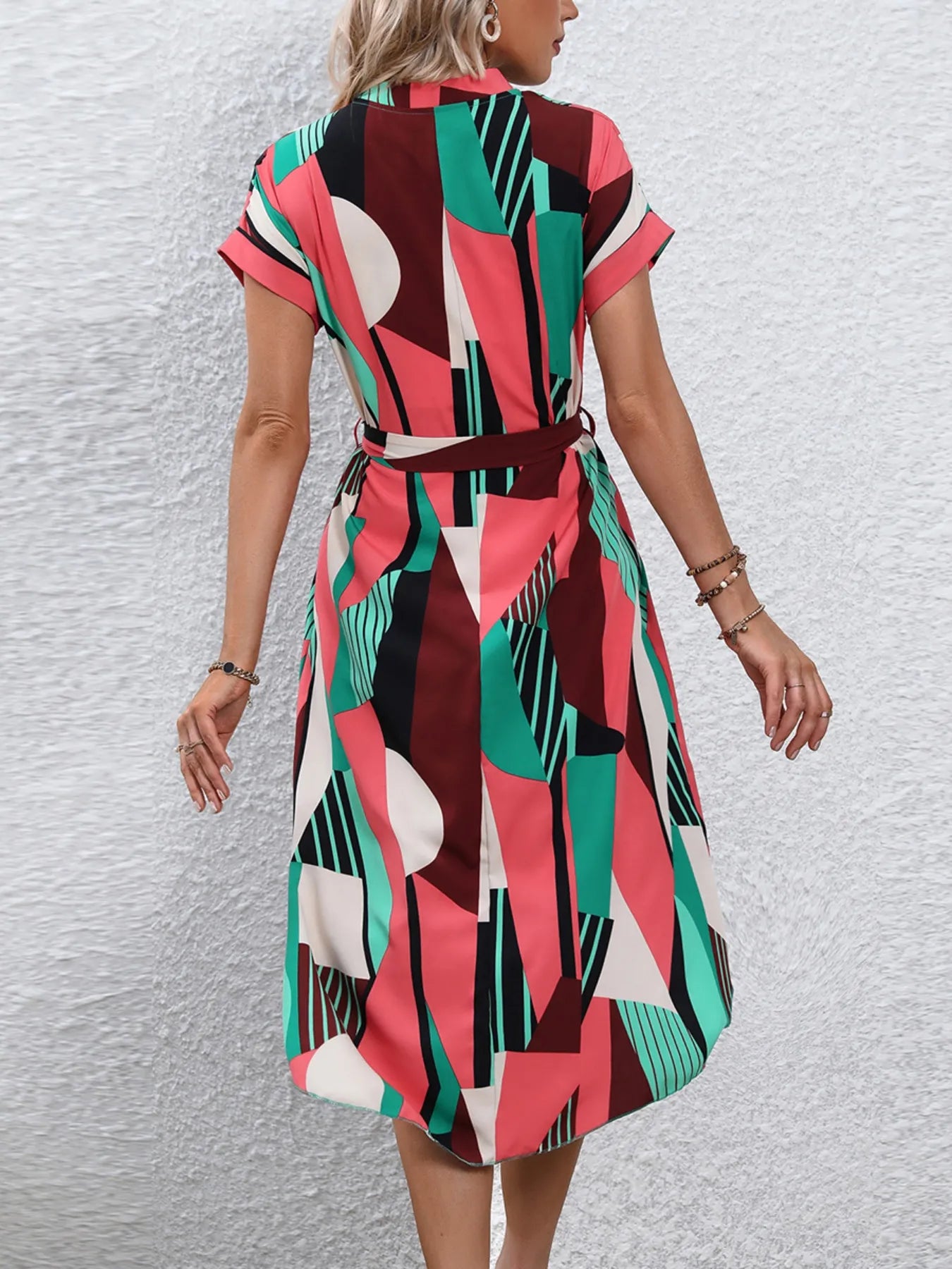 Short Sleeve Dress - The Nicole - Tayan Dress Co.