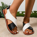 Crisscross Strap Sandals - The Nicole - Tayan Dress Co.