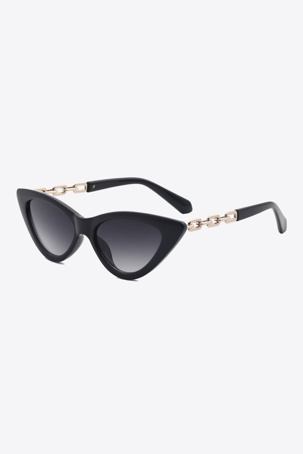 Chain Accent Cat - Eye Sunglasses - TNT Dress Co.