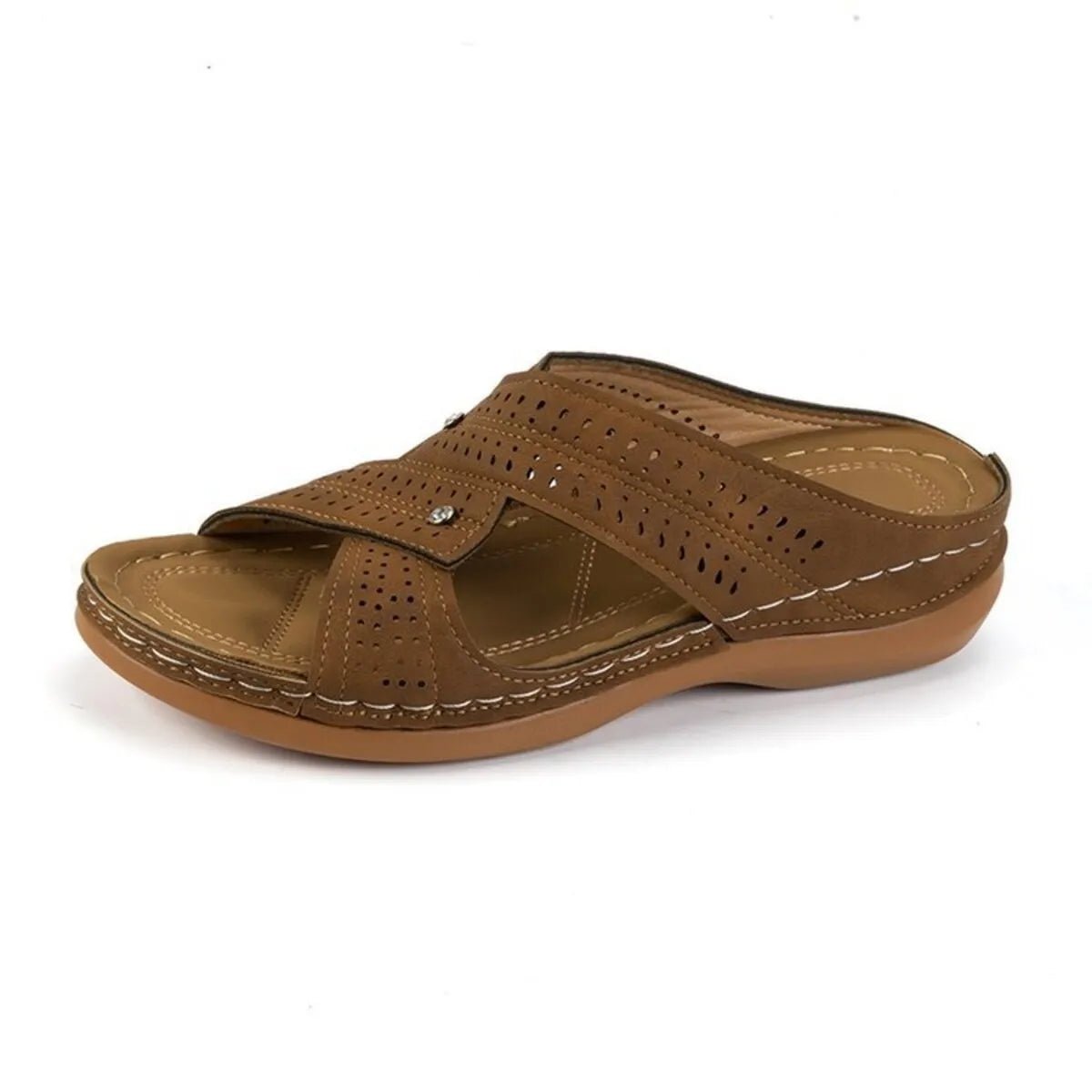 Open Toe Wedge Sandals - The Nicole - Tayan Dress Co.