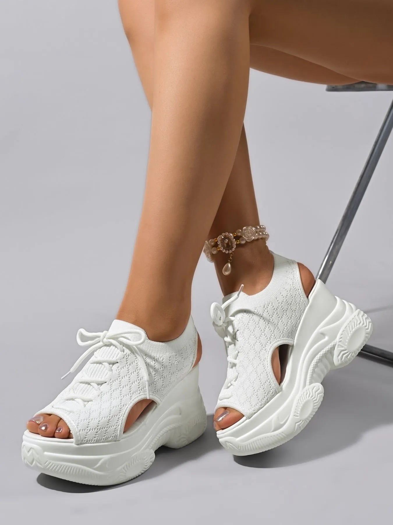Platform Wedge Sandals - The Nicole - Tayan Dress Co.