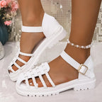 Ankle Strap Sandals - The Nicole - Tayan Dress Co.