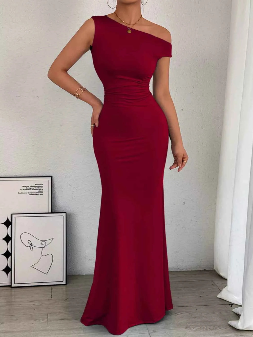 One-Shoulder Dress