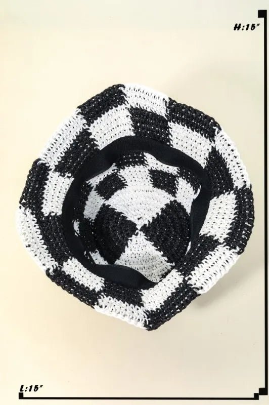 Pattern Knit Hat - The Nicole - Tayan Dress Co.
