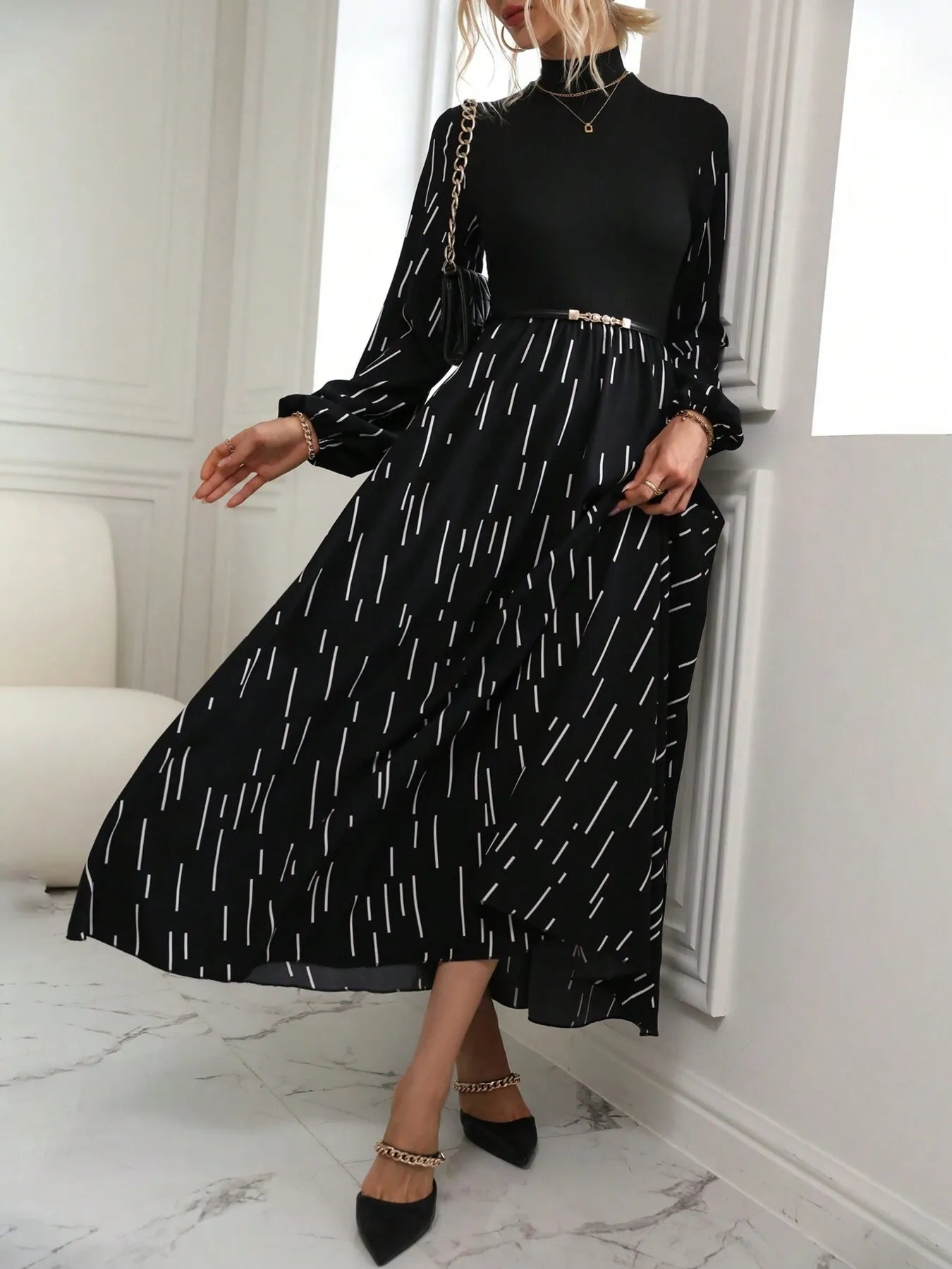 Long Sleeve Dress - The Nicole - Tayan Dress Co.