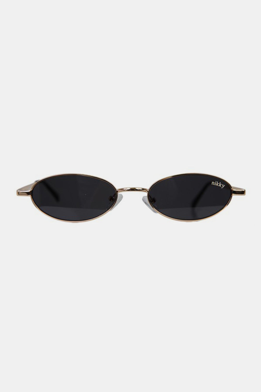 Metal Frame Oval Sunglasses by Nicole Lee USA - TNT Trends 