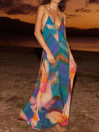 Halter Neck Maxi Dress - The Nicole - Tayan Dress Co.