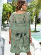 Crochet Knit Cover Up Dress - The Nicole - Tayan Dress Co.