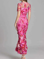 Floral Embroidered Dress