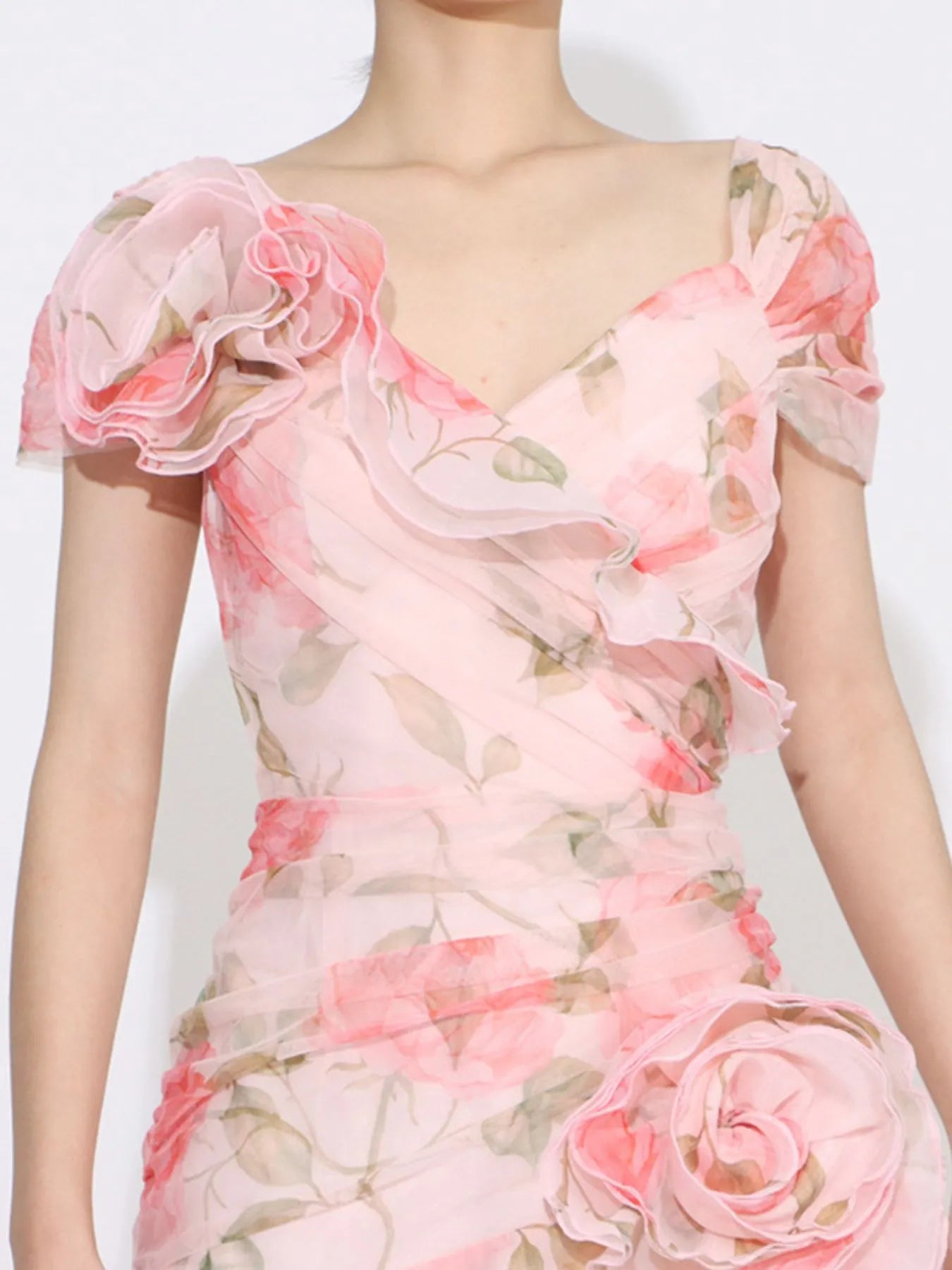 Short Sleeve Maxi Dress - The Nicole - Tayan Dress Co.