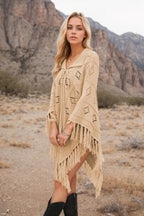 Tassel Hem Cover Up - The Nicole - Tayan Dress Co.
