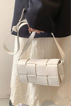 Zenana Vegan Leather Woven Crossbody Bag - TNT Dress Co.