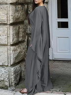 Maxi Dress with Sleeves - The Nicole - Tayan Dress Co.