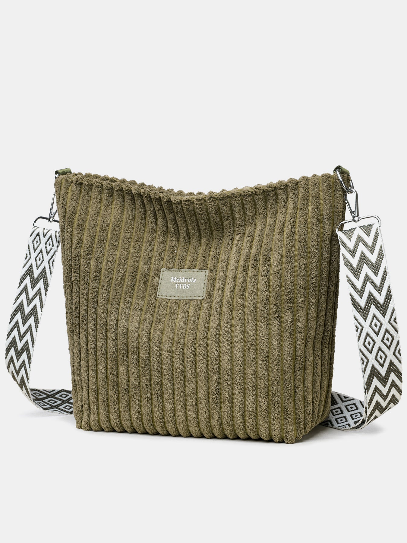 Corduroy Solid Color Crossbody with Removable Strap - TNT Dress Co.