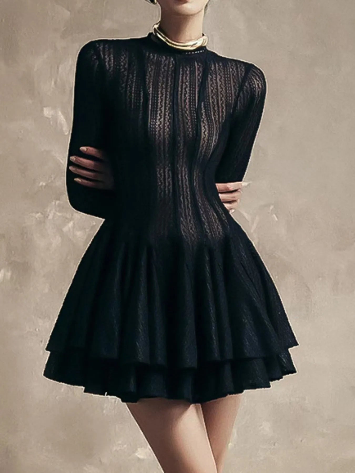 Long Sleeve Dress - The Nicole - Tayan Dress Co.
