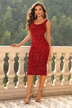 Sequin Sleeveless Dress