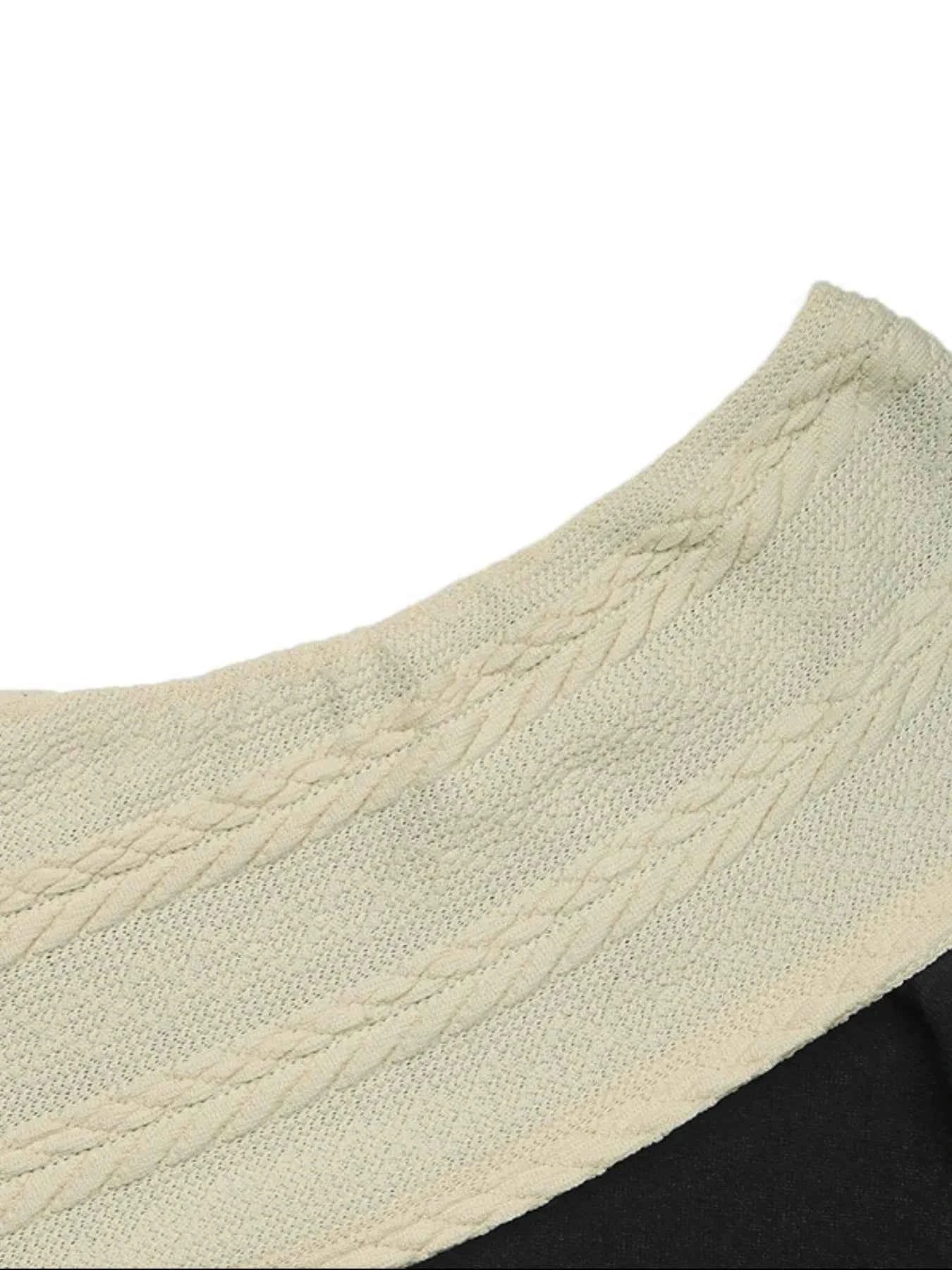 Asymmetrical Long Sleeve Dress