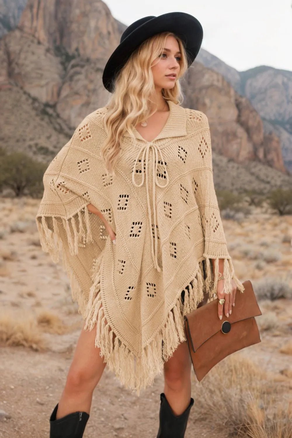 Tassel Hem Cover Up - The Nicole - Tayan Dress Co.