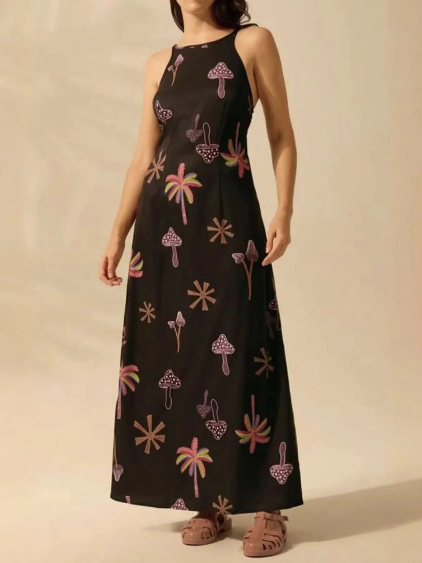 Sleeveless Maxi Dress - The Nicole - Tayan Dress Co.