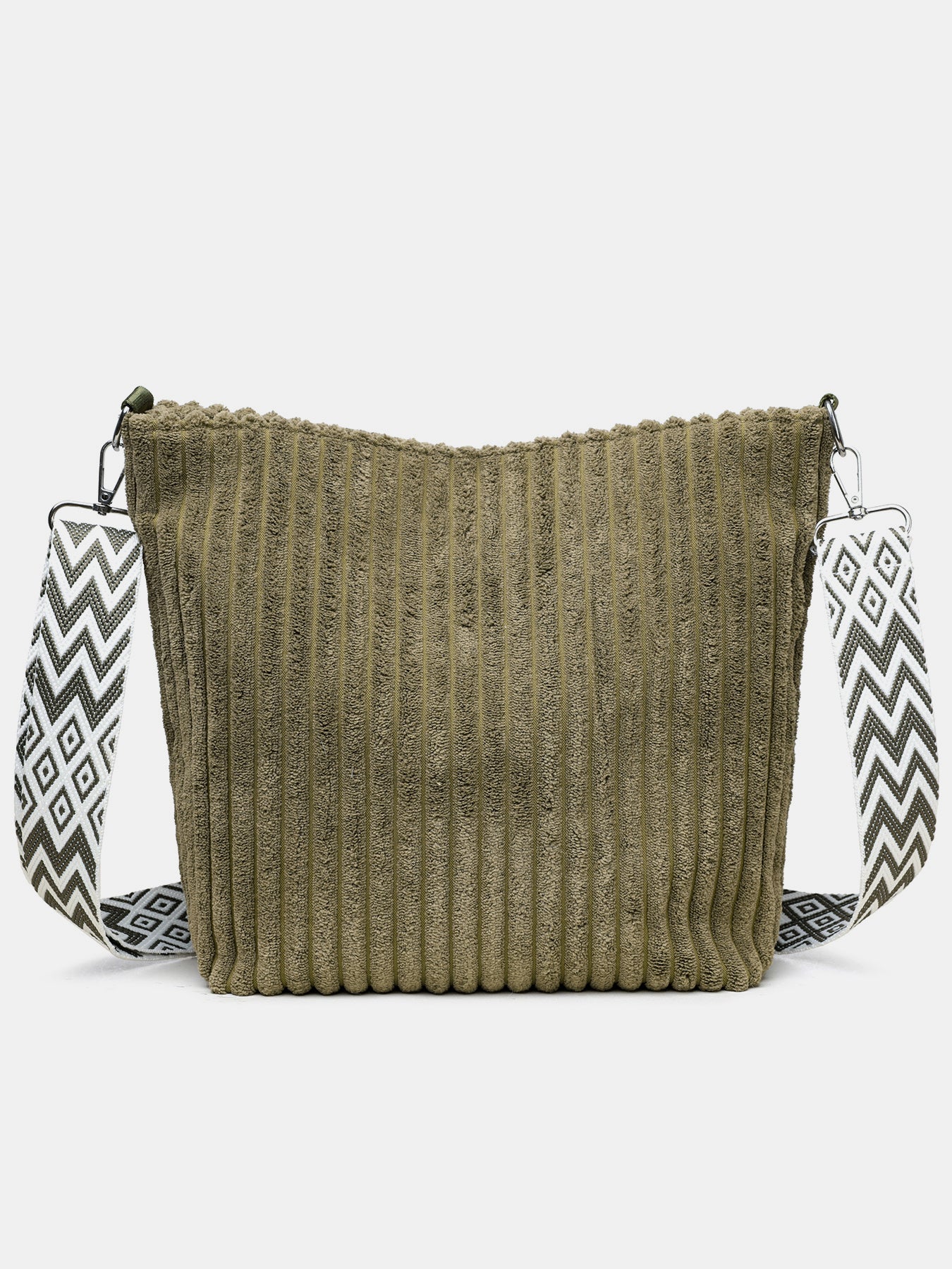 Corduroy Solid Color Crossbody with Removable Strap - TNT Dress Co.