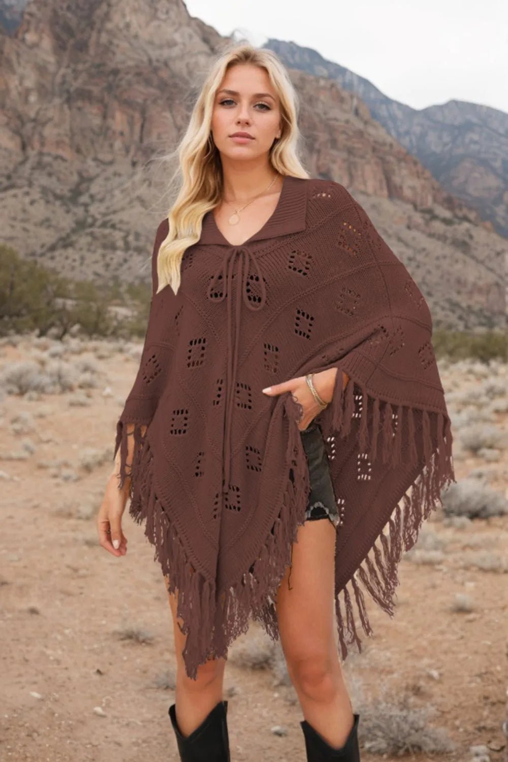 Tassel Hem Cover Up - The Nicole - Tayan Dress Co.