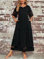 Half Sleeve Dress - The Nicole - Tayan Dress Co.