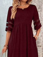 Half Sleeve Dress - The Nicole - Tayan Dress Co.