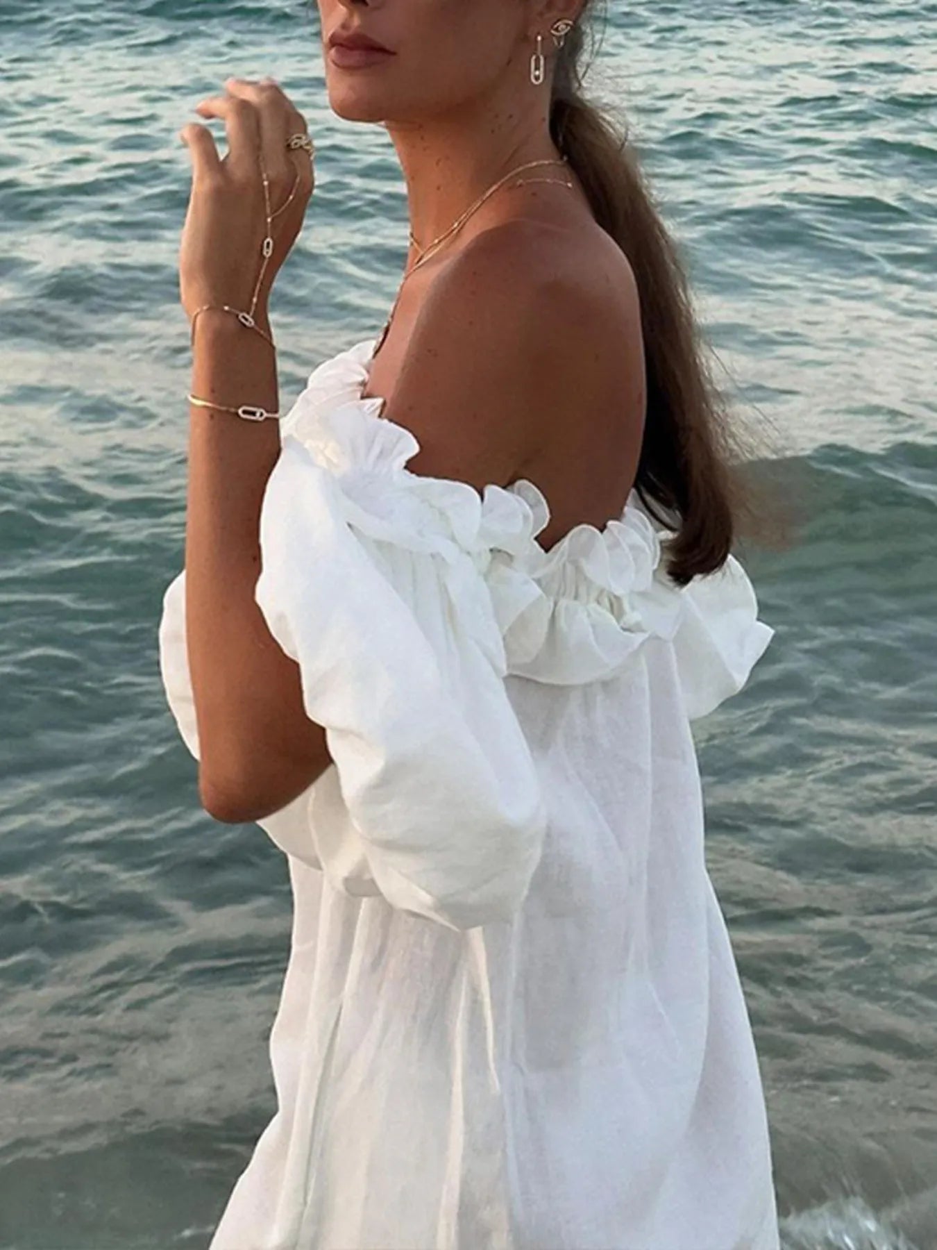 Off - Shoulder Dress - The Nicole - Tayan Dress Co.