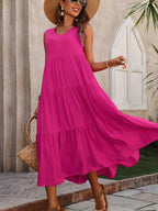 V - Neck Sleeveless Dress - The Nicole - Tayan Dress Co.