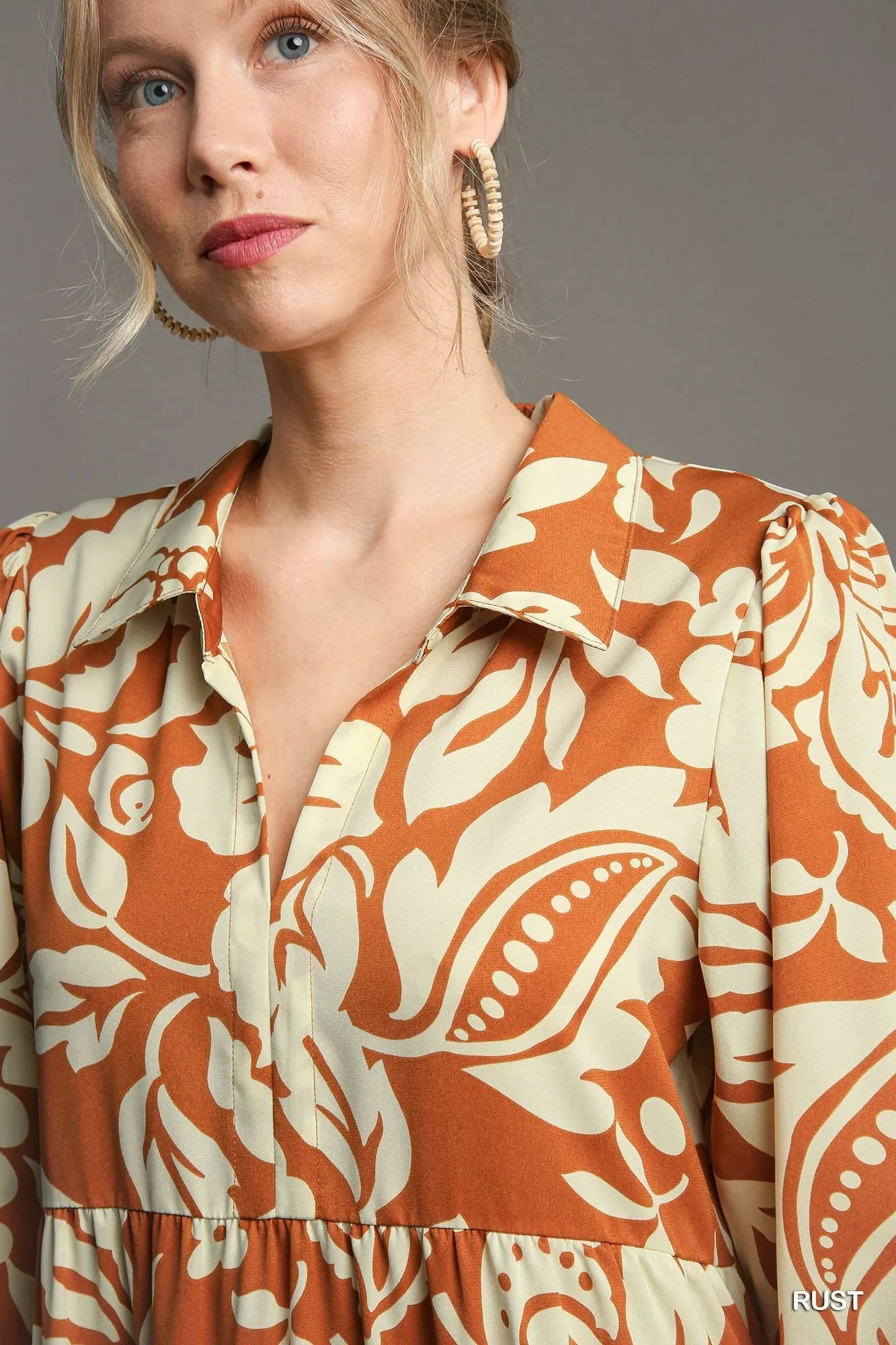 Midi Shirt Dress - The Nicole - Tayan Dress Co.