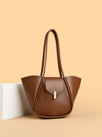 PU Leather Shoulder Bag with Detachable Pouch - TNT Dress Co.