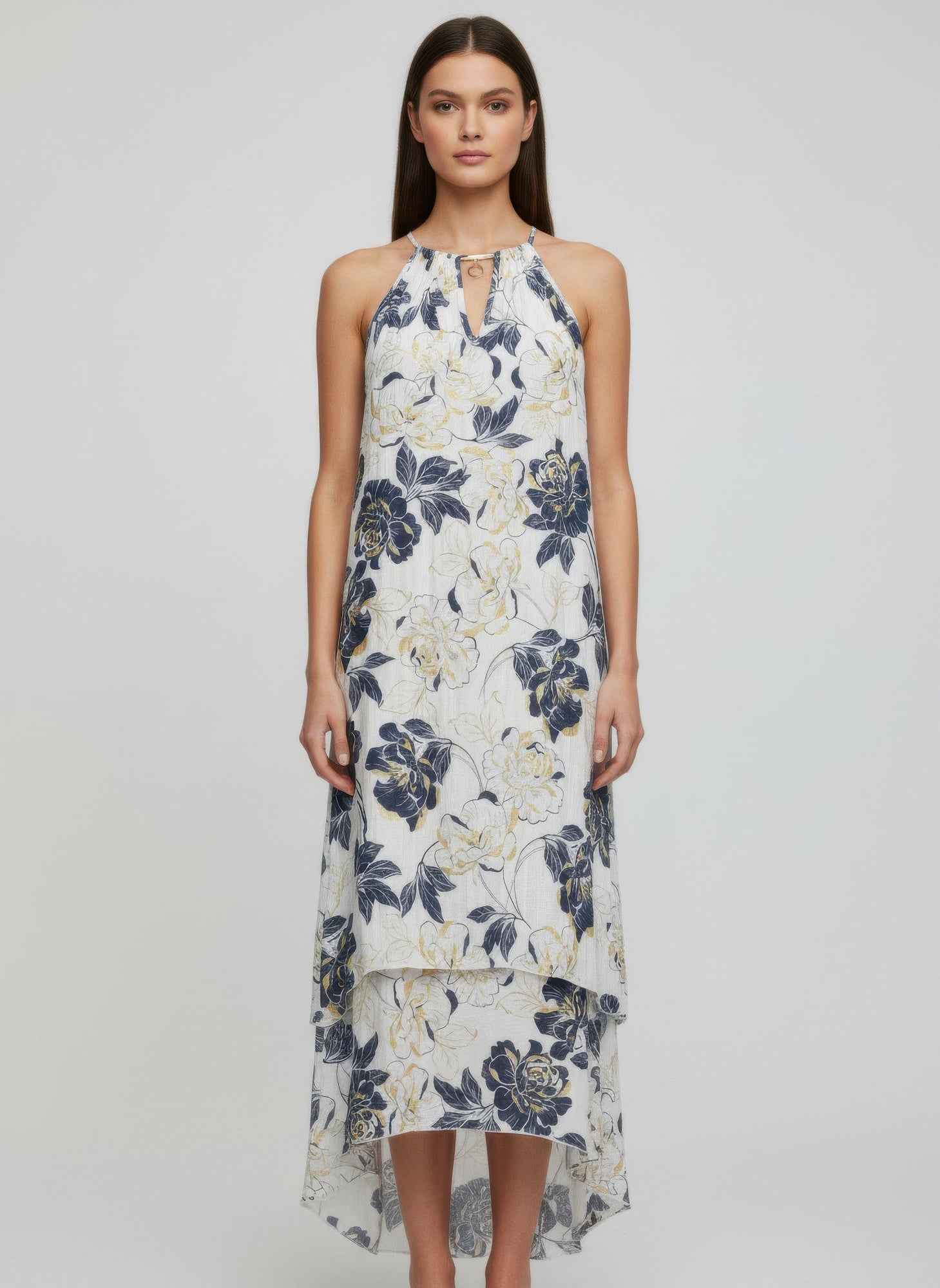 Floral Sleeveless Dress