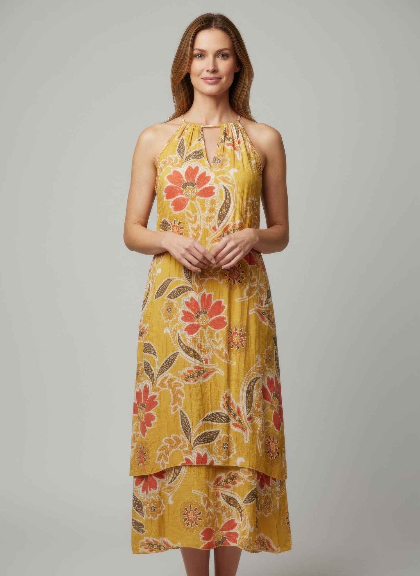 Floral Sleeveless Dress