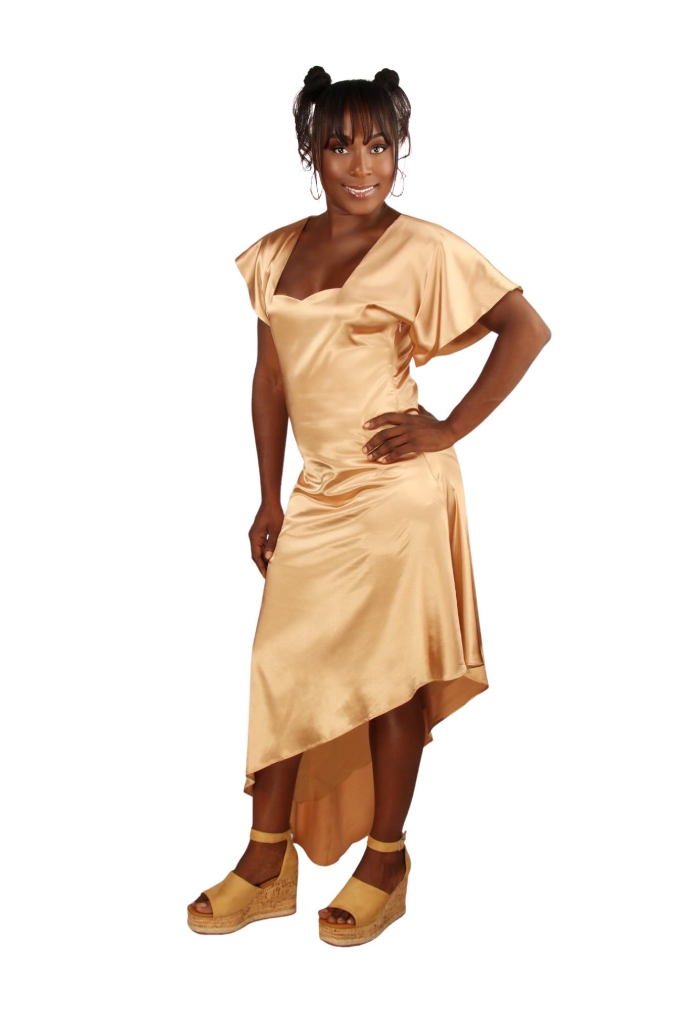 Rose Gold Step - In Dress - TNT Dress Co.