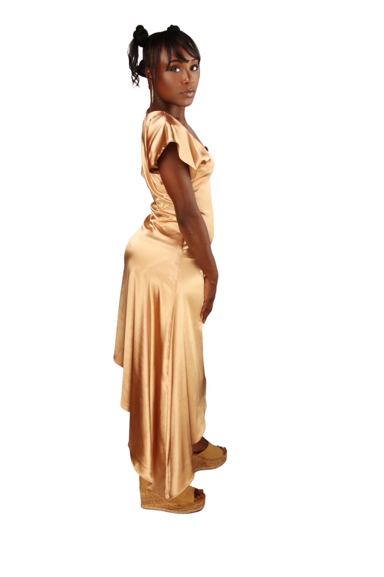 Rose Gold Step - In Dress - TNT Dress Co.