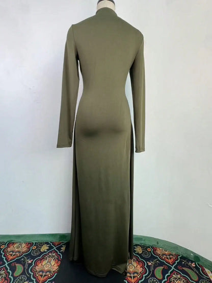 Elegant Casual Midi Maxi Dress