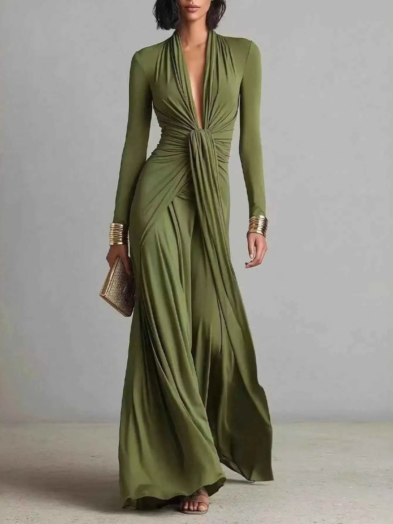 Elegant Casual Midi Maxi Dress