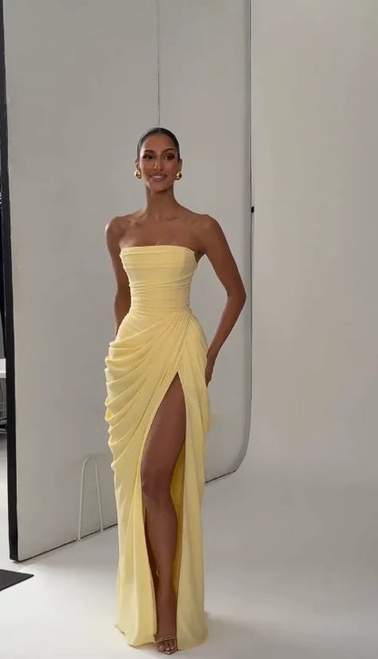 Square Neck Off-shoulder Women Dress