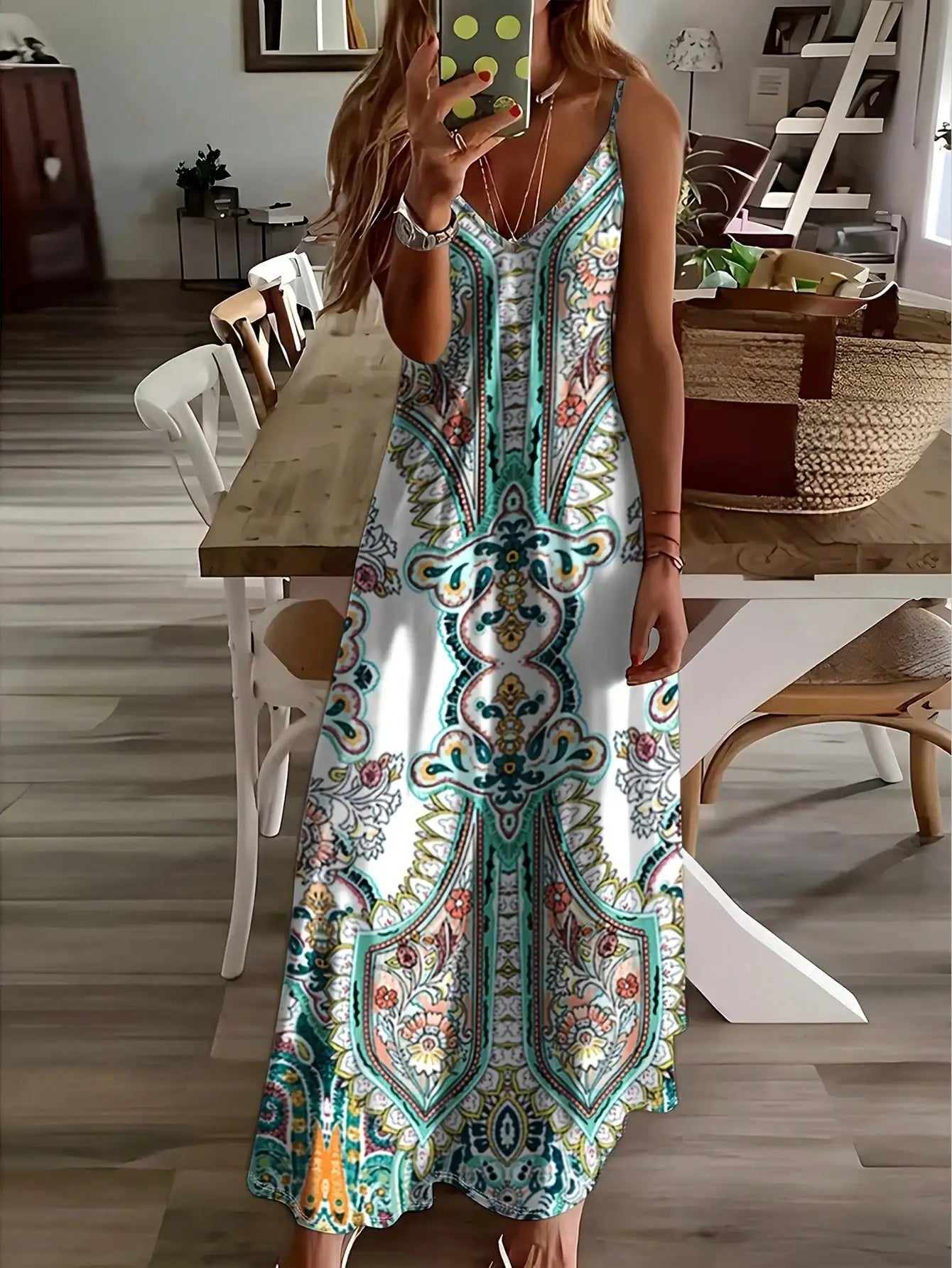 Print Cami Dress