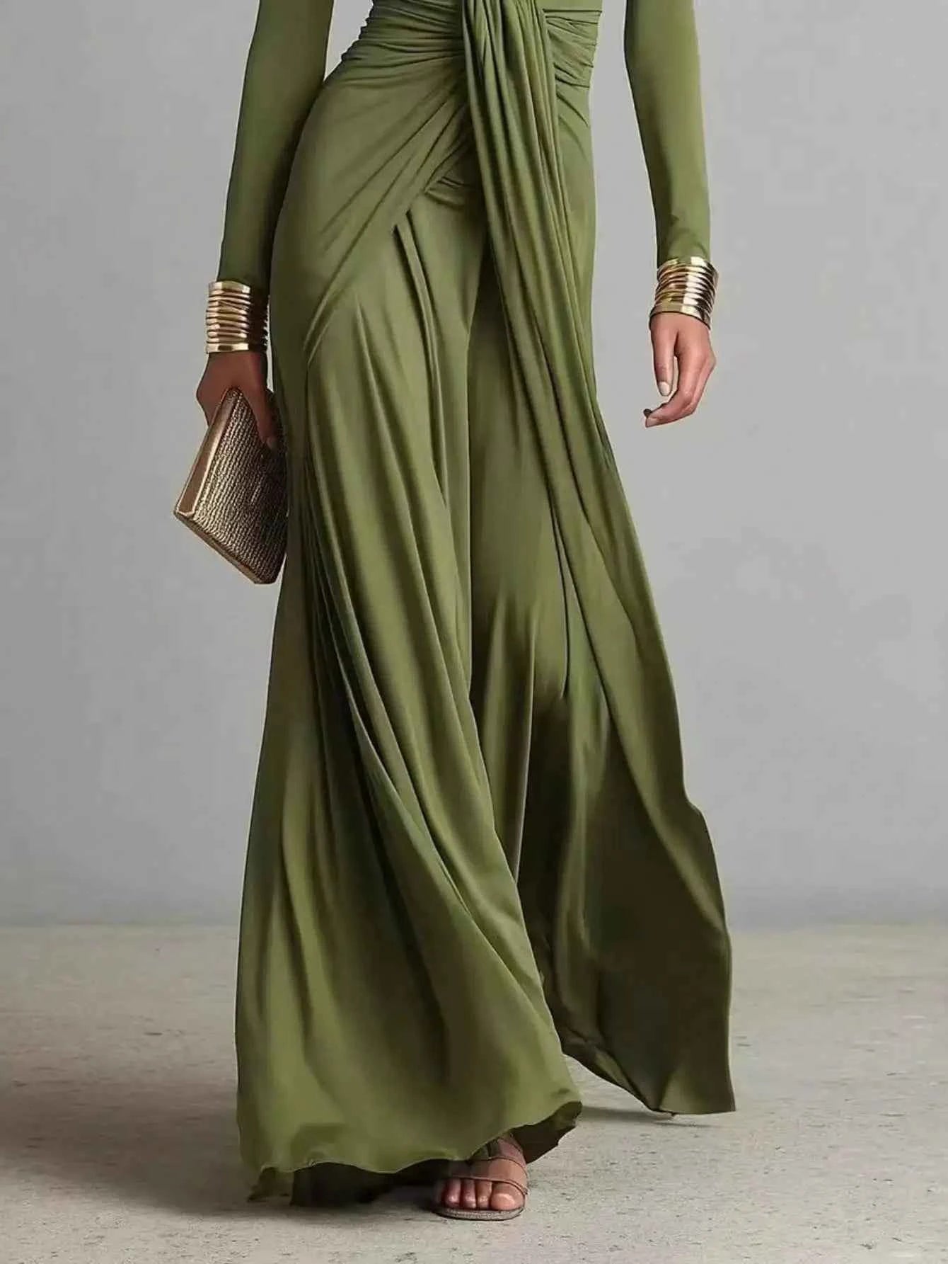 Elegant Casual Midi Maxi Dress