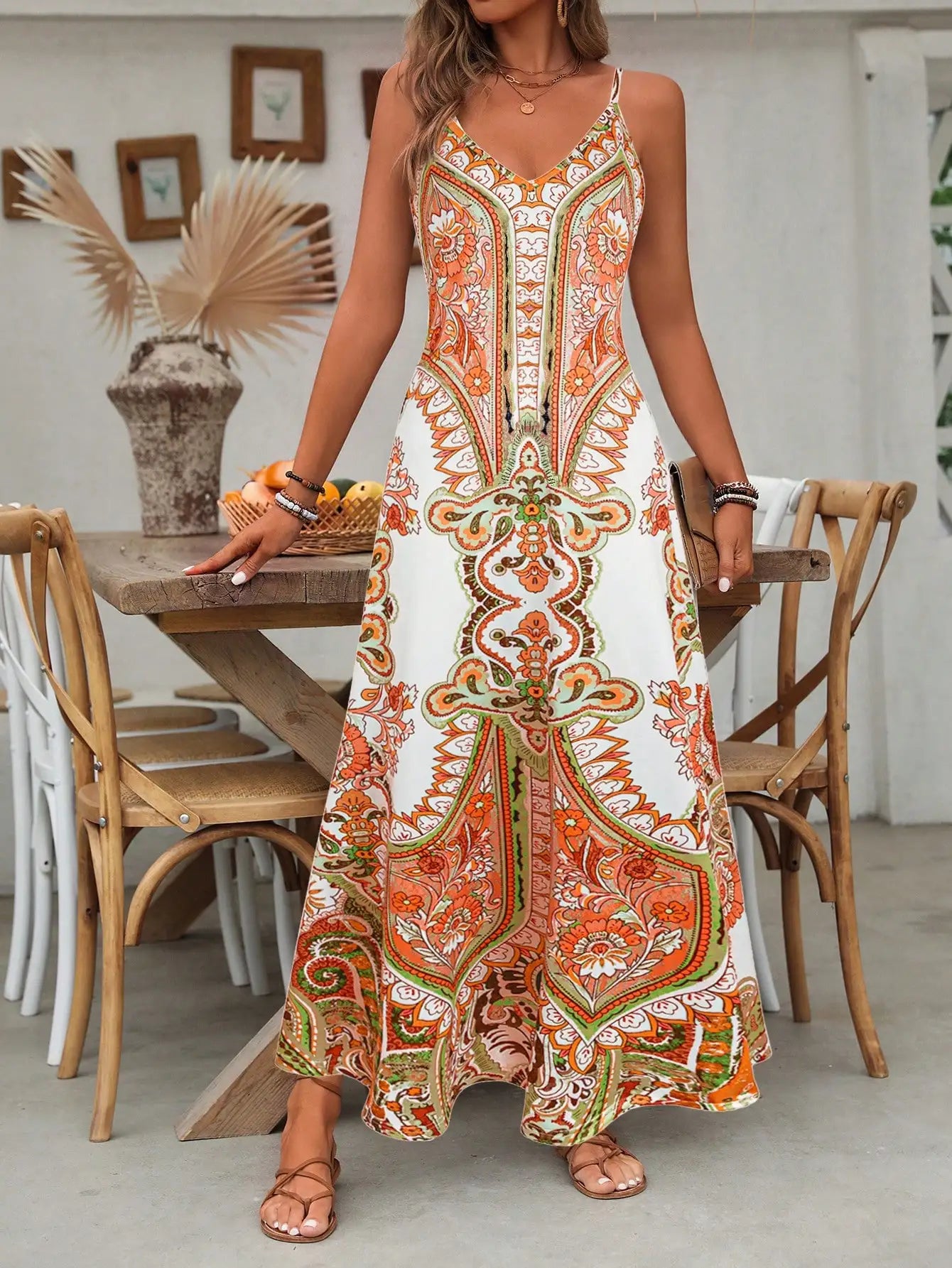 Print Cami Dress