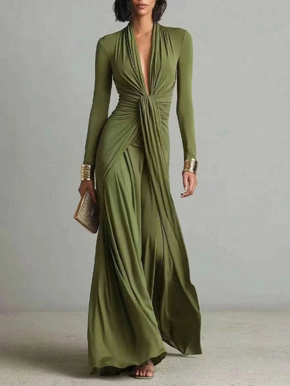 Elegant Casual Midi Maxi Dress