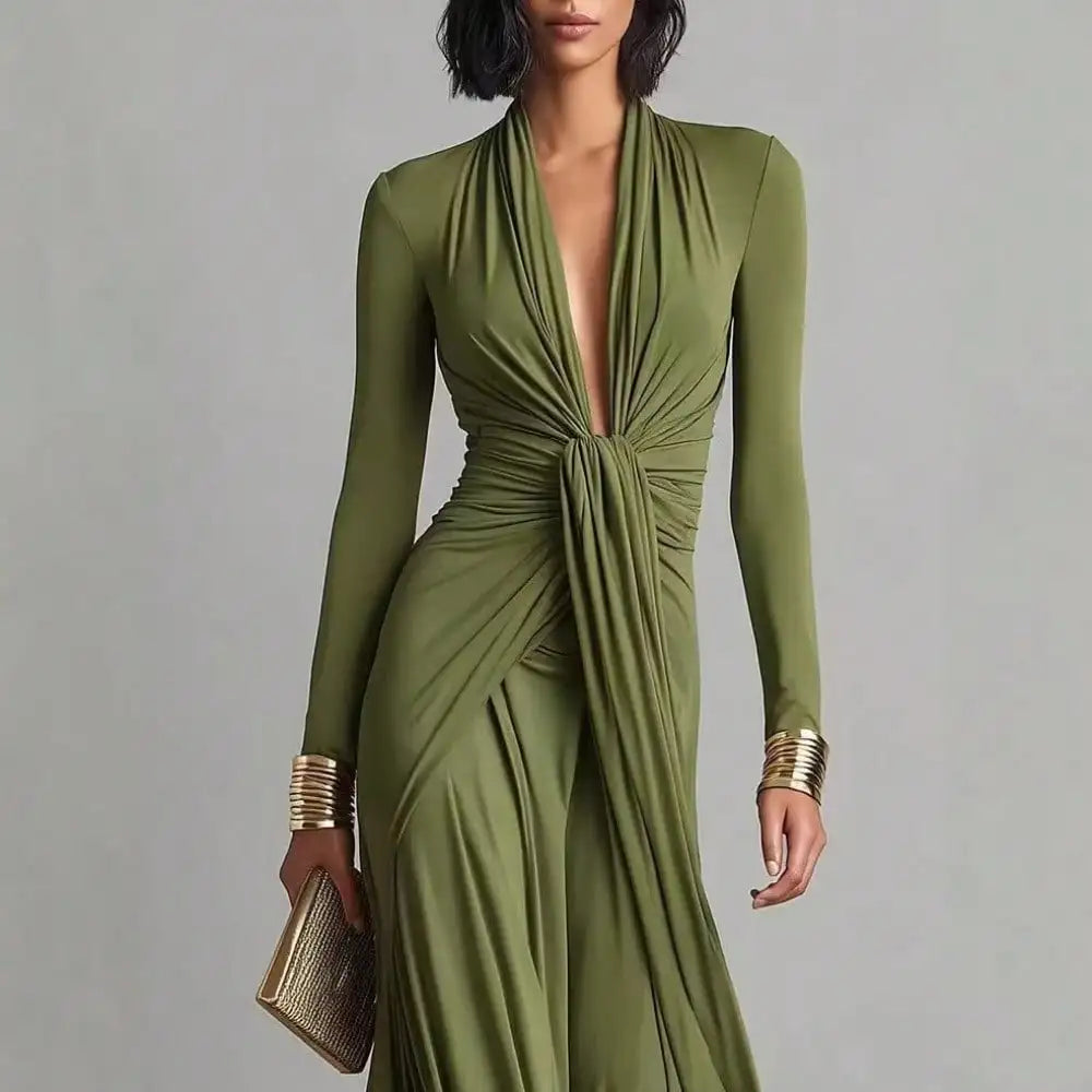 Elegant Casual Midi Maxi Dress
