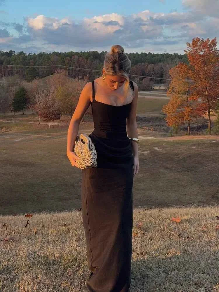 Square Neck Off-shoulder Women Dress