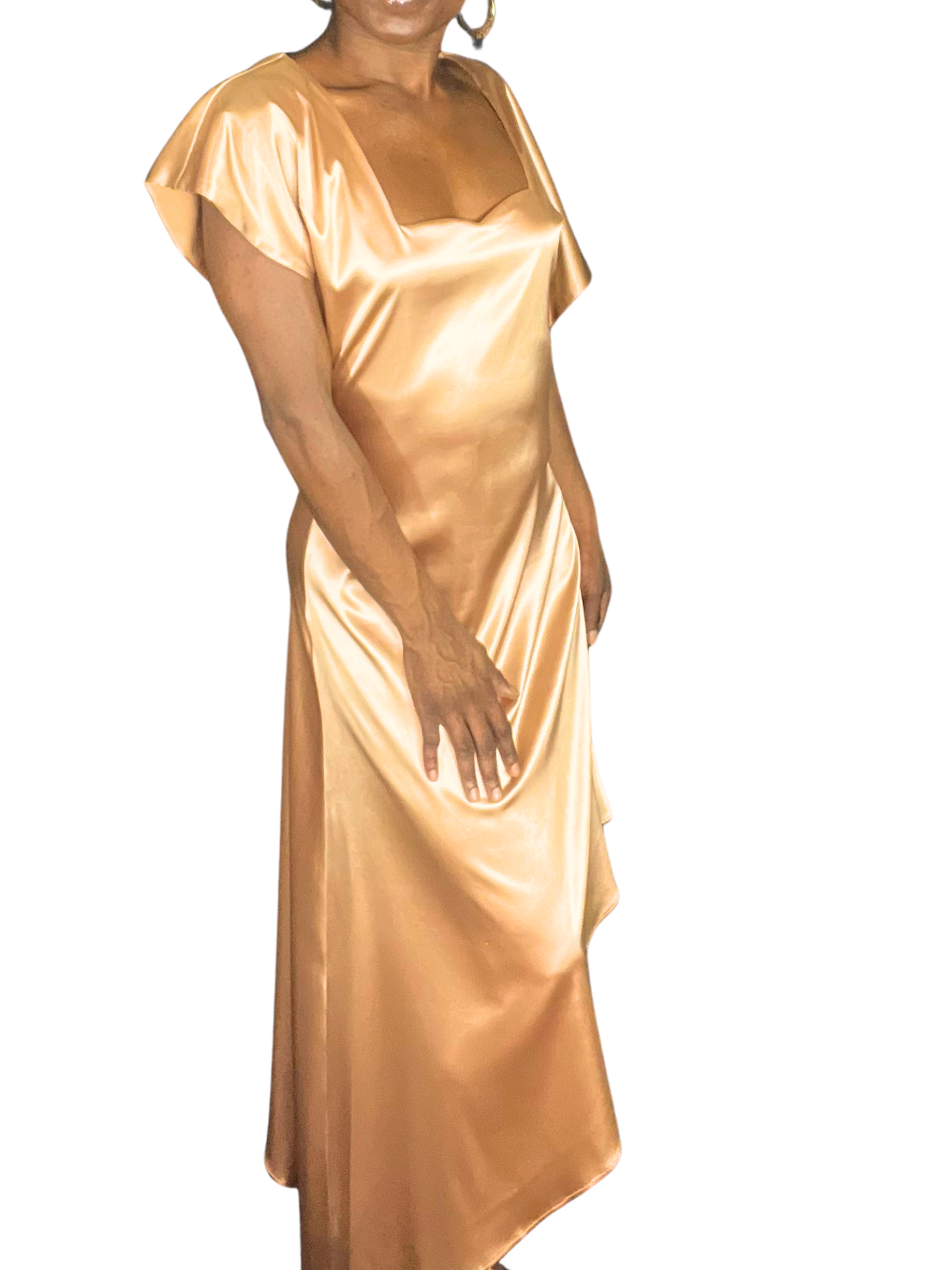 Rose Gold Step-In Dress - TNT Dress Co