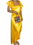 Gold Step - In Dress - The Nicole - Tayan Dress Co.