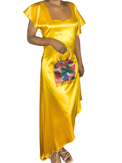 Gold Step - In Dress - The Nicole - Tayan Dress Co.