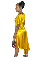 Gold Step - In Dress - The Nicole - Tayan Dress Co.