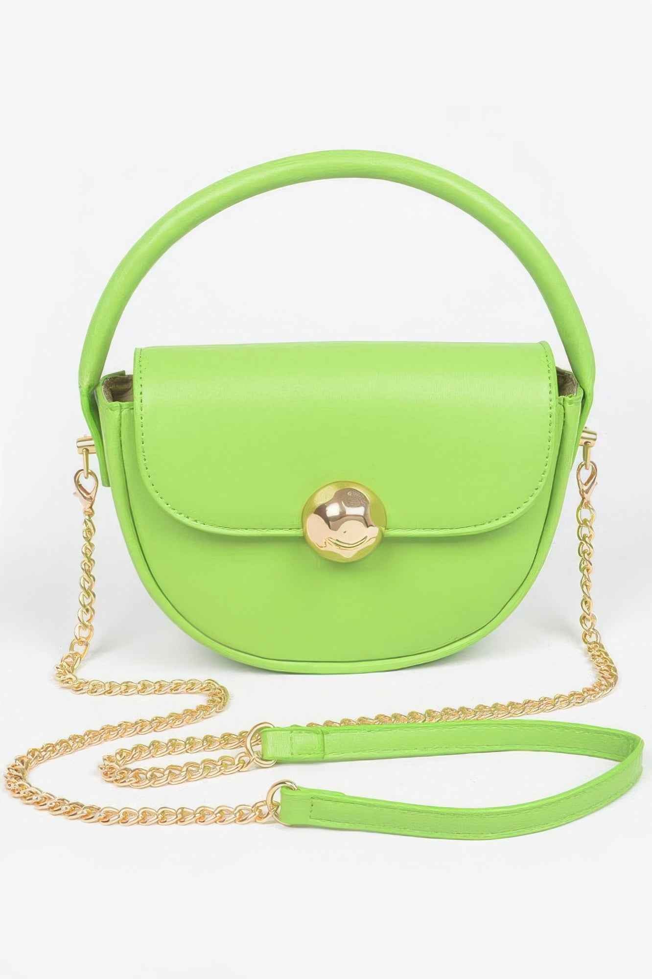 Round Top Clutch Bag